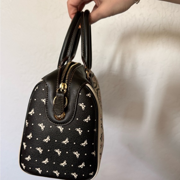 Coach Mini Bennet Satchel in Butterfly Bandana - Picture 3 of 10